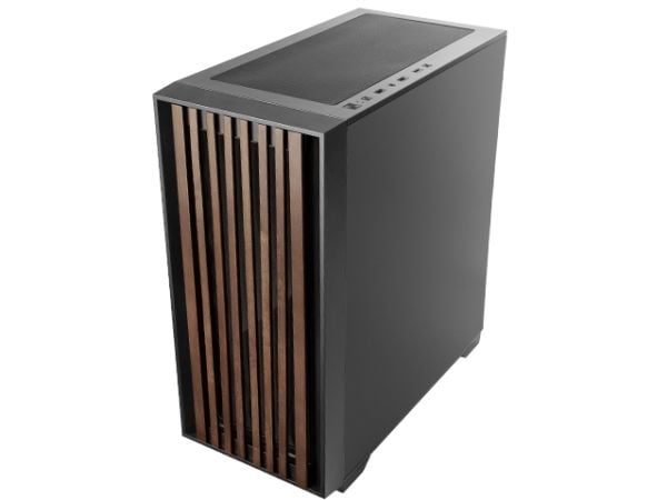 Mars Gaming MC-WOOD, Midi Tower, PC, Sort, ATX, Micro ATX, Mini-ITX, Netting, SGCC, Herdet glass, Tre, Spilling