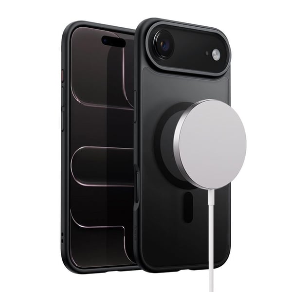 Crong , Mobilskal, Apple, iPhone Air, Svart, Translucent
