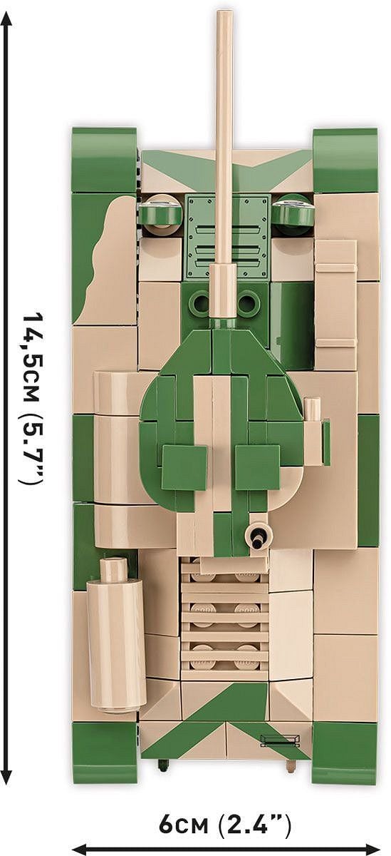 COBI Renault R35 - Valentine IX - Panzer I, Rakennuspakkaus, 8 vuosi/vuosia, 595 kpl
