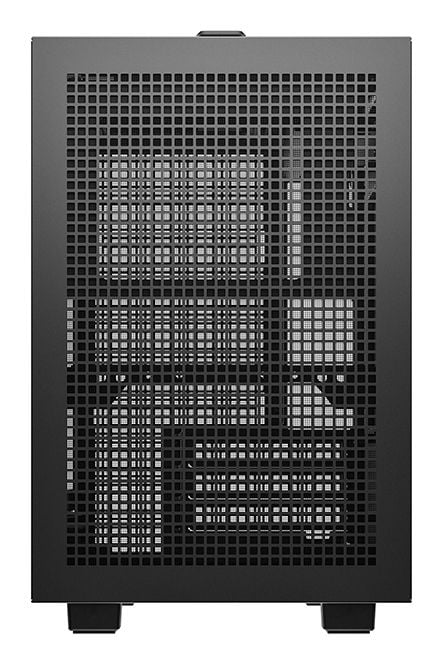 DeepCool CH160 PLUS tietokonekotelo Micro-ATX/Mini-ITX karkaistua lasia, musta