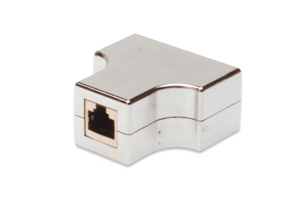 DIGITUS Professional - Nettverkkopler - RJ-45 (hunn) til RJ-45 (hann) - skjermet - CAT 5e - halogenfri