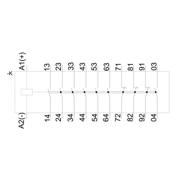 Siemens kontaktorirele 3TH4373-0BB4 1 kpl (3TH43730BB4)