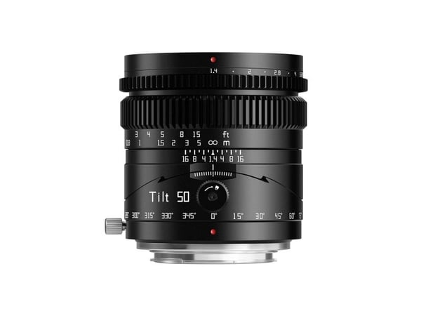 Objektiivi TTArtisan Tilt 50mm 1.4 E