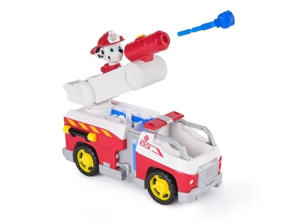 Spin Master Paw Patrol brannbil med vippestige, Marshall
