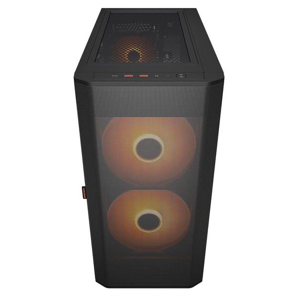 COUGAR CGR-5YA6B-RGB, Midi Tower, PC, Svart, ATX, CEB, EATX, micro ATX, Mini-ITX, Spela, Multi