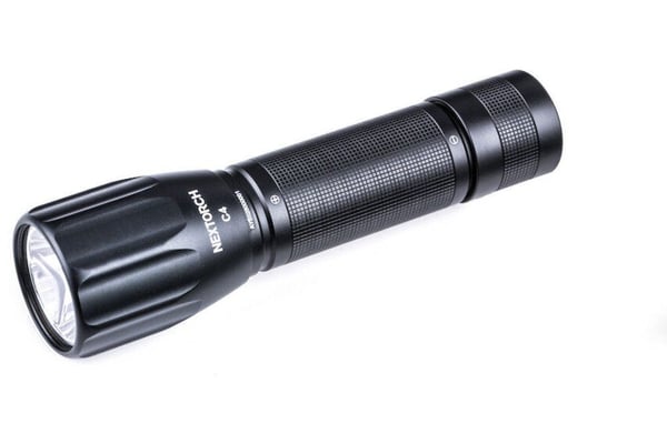 Nextorch lommelykt C4 1x18650 700 lm/340 m, lades i batteri