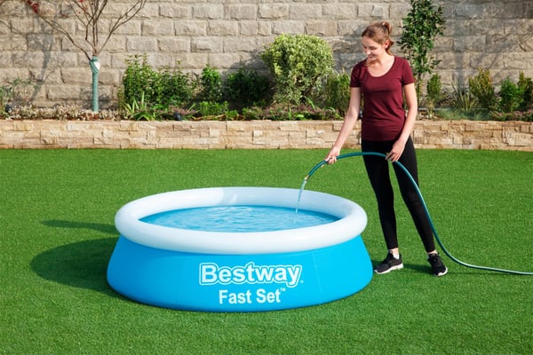 Bestway 57392, 940 l, Oppblåsbart basseng, Barn, Blå, 3,03 kg
