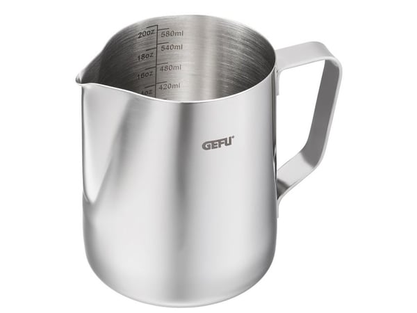 GEFU BARISTA, Ruostumaton teräs, Ruostumaton teräs, Yksivärinen, 0,6 L, 92 mm, 127 mm