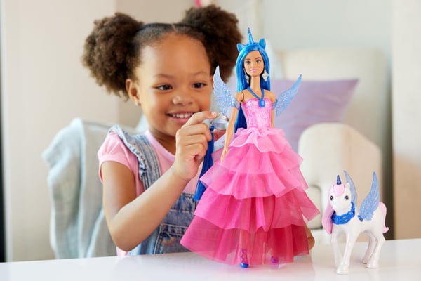 Barbie Touch of Magic Sapphire Alicorn Doll