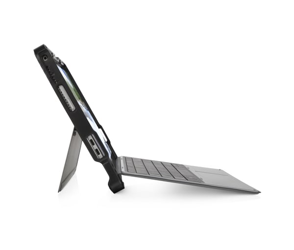 Dell Commercial Grade Case - Beskyttelsesveske for tablet PC - svart - for Latitude 7200 2-in-1, 7210 2-in-1