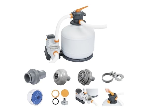 Bestway Flowclear Sandfilterpumpe - 11.355L/t