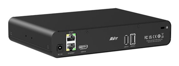 AVer MT100, 4K Ultra HD, 3840 x 2160 pixlar, 60 fps, Svart, CE, FCC, VCCI, KC, RCM, ?DC, PoE