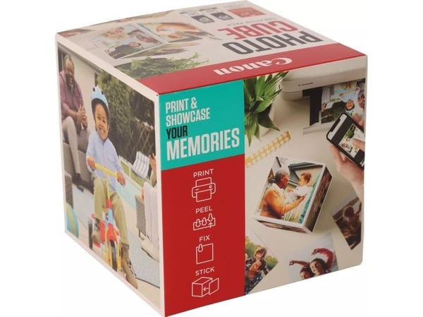 Canon Photo Cube Creative Pack - Blank - 2-pack - svart, farge (cyan, magenta, gul) - original - blå - blekkpatron/papirsett - for PIXMA TS5150, TS...