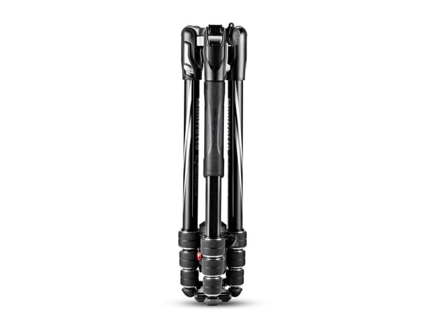 Manfrotto MKBFRTA4BK-BH kamerastativ, 494 Center Ball-kulehode, svart/sølv