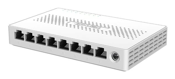 Tenda SM108, 2.5G Ethernet (100/1000/2500), Kan monteres på vegg