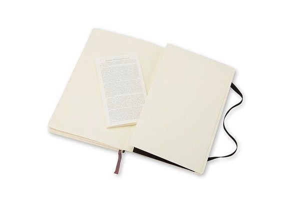 Notesbog Moleskine Classic Soft Linjeret Large Sort