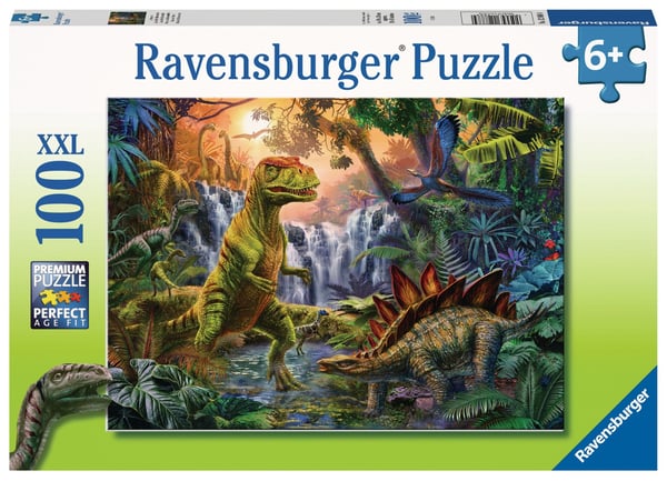 Ravensburger Dinosaur Oasis, 100 kpl, Dinosaurukset, 6 vuosi/vuosia