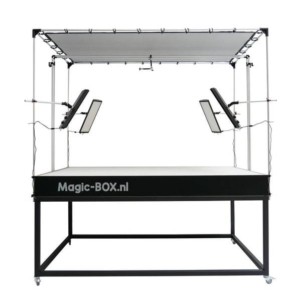 MagicBOX Packshot Table - Photo table - Mini Photo studio for professional photography - 200x200x220cm (WxDxH)