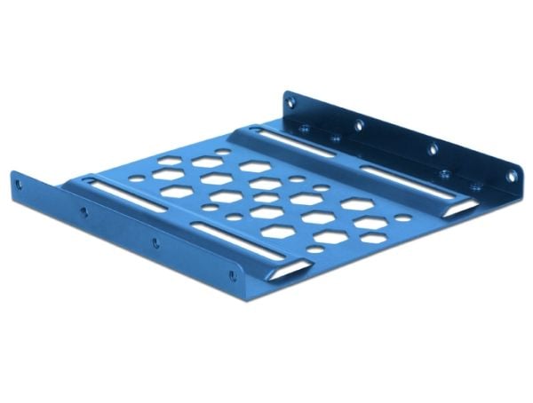 Delock asennuskehys - Ramme - 3,5" til 2,5" - sininen