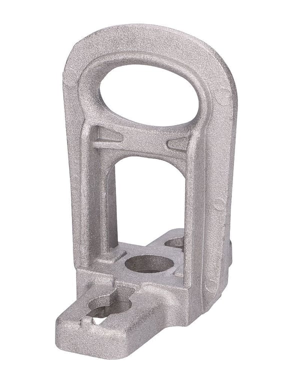 Extralink POLE BRACKET CA1500, Krok med lukket ende, Fast krok, Stål, Kromfarget