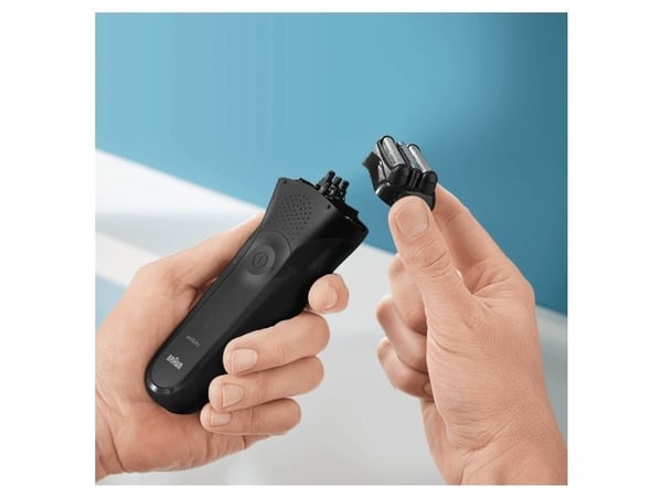 Braun Series 3 301s, Folie parranajokone, 2 SensoFoil, lajittelu, LED, akku, Nikkelimetallihydrid (NiMH)