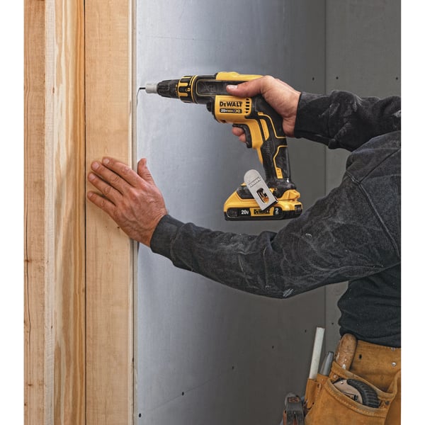 DeWALT DCF620D2-QW, Eldriven skruvdragare, Pistolhandtag, 1/4", Svart, Gul, 4400 RPM, 30 nm