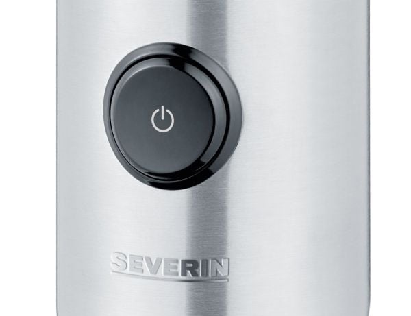 SEVERIN KM 3879 - Krydder/kaffe-kvern - 150 W - børstet rustfritt stål / svart