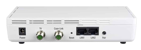 Kathrein EXI 04 WiFi Ethernet-over-coax järjestelmä integroidulla WLAN "K-LAN 2.4" (205500009)
