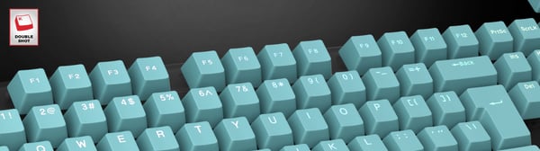 GENESIS LEAD 300, Tastaturtaster, ABS, 122 g, Grønn