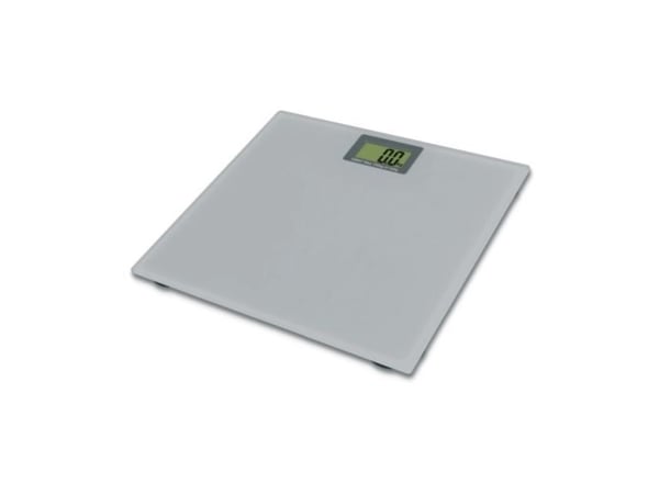 Omega OBSGR, Sähkökäyttöinen henkilövaaka, 150 kg, 100 g, Harmaa, kg, lb, ST, Suorakulmio