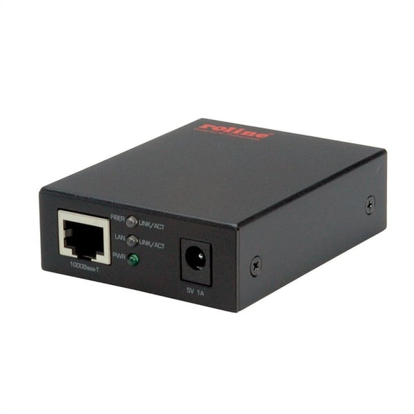 ROLINE Gigabit-muunnin RJ45. 1x SFP