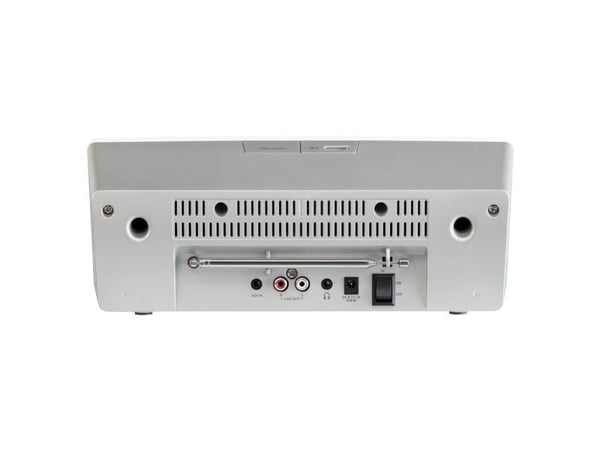 Medion MD 89289 internetradio DAB+ stereo FM WLAN Bluetooth, valkoinen