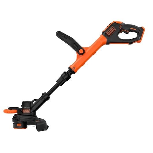 Black & Decker BCSTR918D1-QW, Trådkutter, 28 cm, D-sløyfet håndgrep, Sort, Oransje, Batteri, 18 V