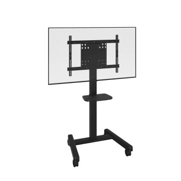 Chief FIT Series - Vagn - för interaktiv platt skärm - mobil - svart - skärmstorlek: 55"-86"