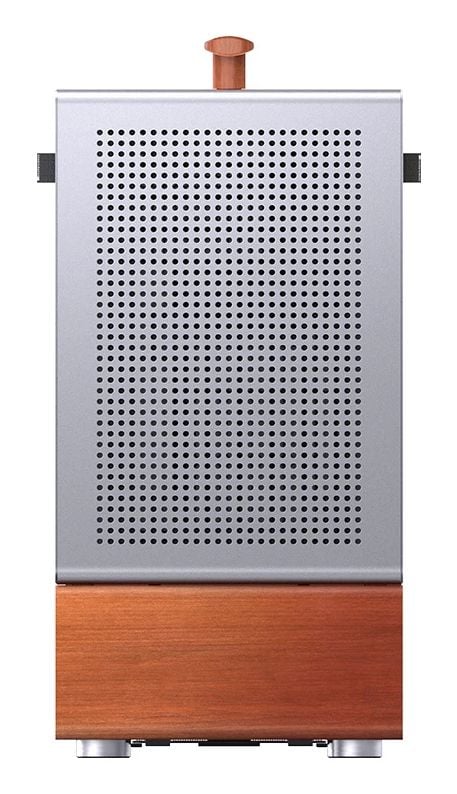 Jonsbo T7 PC-kabinett Mid Tower mATX herdet glass, sølv