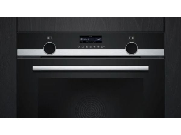 Siemens iQ500 HB579GBR3 inbyggnadsugn 71 l A+ självrengörande, rostfritt stål