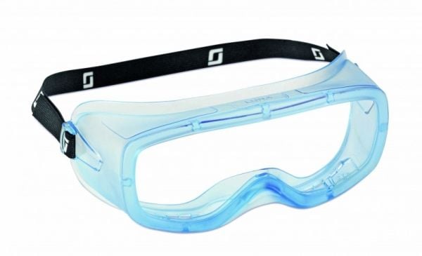 Cimco 140272, Skyddsglasögon, Dammarbete, Alla, Blå, Transparent, Transparent, 1 styck