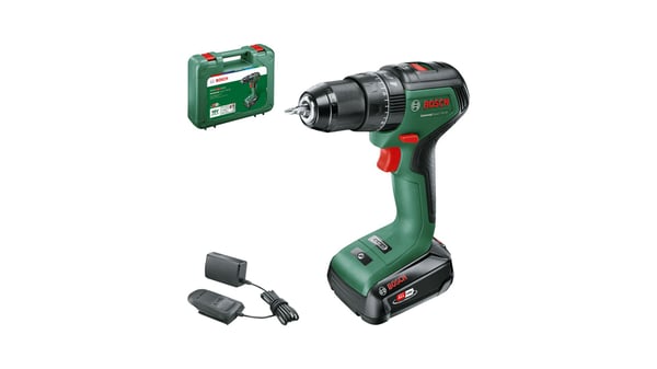 Bosch UniversalImpact 18V-60 iskuporakone, 18 V, 60 Nm, 2 Ah:n akku