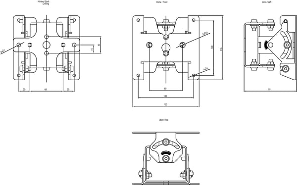 Siemens 6GT2890-2AB10 antenniteline, 115 mm, 120 mm, 95 mm, 818 g