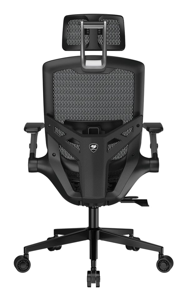 COUGAR CGR-SPO-BLB, Universal spelstol, 120 kg, Stoppat ryggstöd, Tävla, Universal, Svart