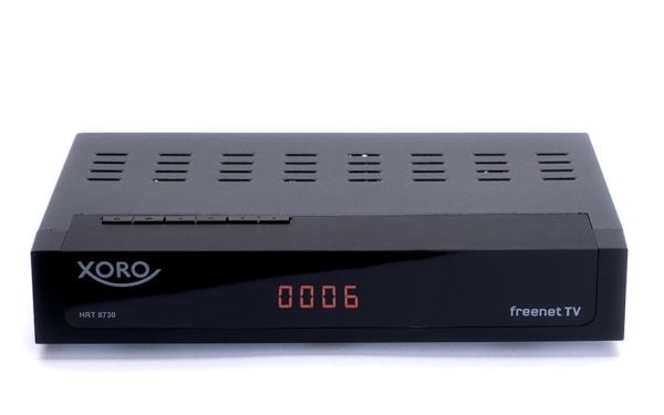 Xoro HRT 8730, Maanpäällinen, Full HD, DVB-C, DVB-T, DVB-T2, 1920 x 1080 pikseliä, 1080p, AVI, MKV, MP4, MPG, TS