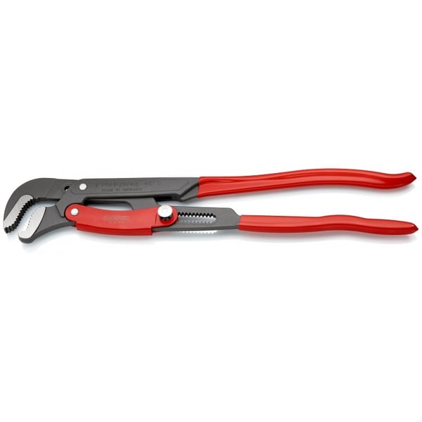 KNIPEX rørtang S-gab, grå pulvercoated, 560 mm