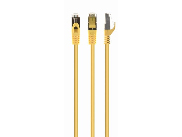Gembird PP6A-LSZHCU-Y-1.5M, 1,5 m, Cat6a, S/FTP (S-STP), RJ-45, RJ-45, keltainen