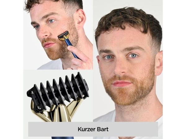 BaByliss Super- X Metal X-Blade, Folierakapparat, Blå, Metall, Titan, Knappar, 1 mm
