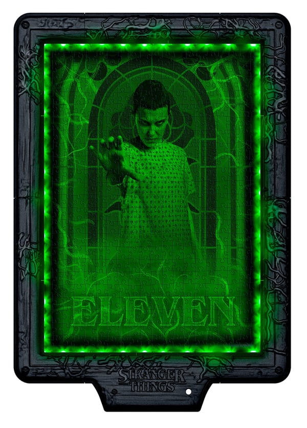 Clementoni Puslespil Stranger Things - Demogorgon - Metamorphic art collection 520 brikker