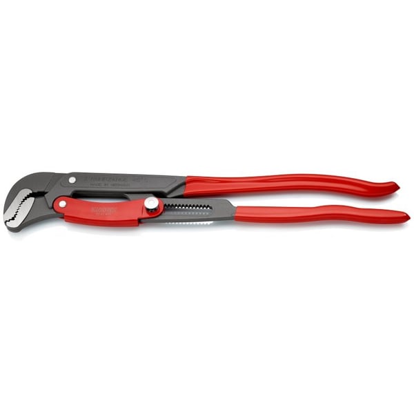 KNIPEX rørtang S-gab, grå pulvercoated, 560 mm