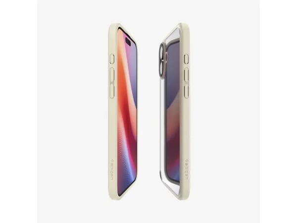 Spigen Ultra Hybrid, Suojus, Apple, iPhone 16 Plus, 17 cm (6.7"), Beige