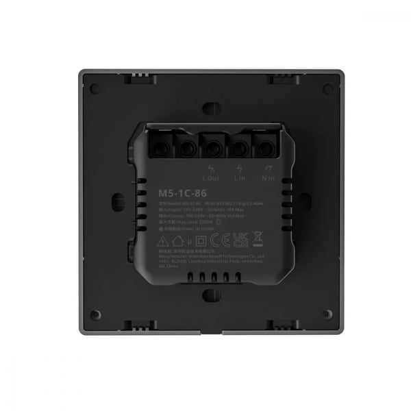 Sonoff Sonoff M5 Smart WiFi 1-kanavainen seinäkytkin