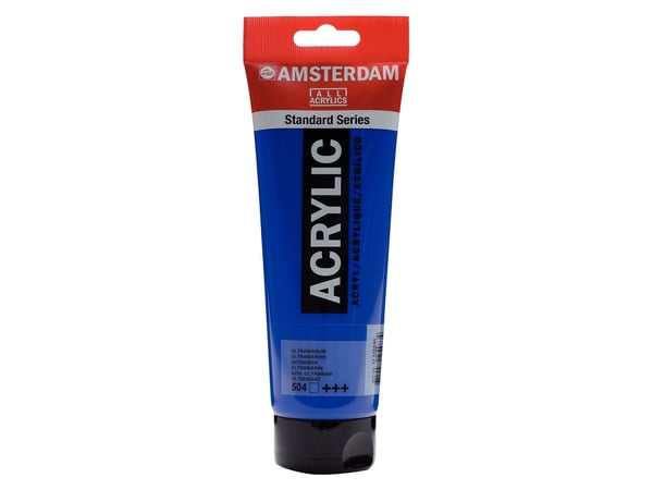 Amsterdam Standard Series akryl-rør, Ultramarine 504