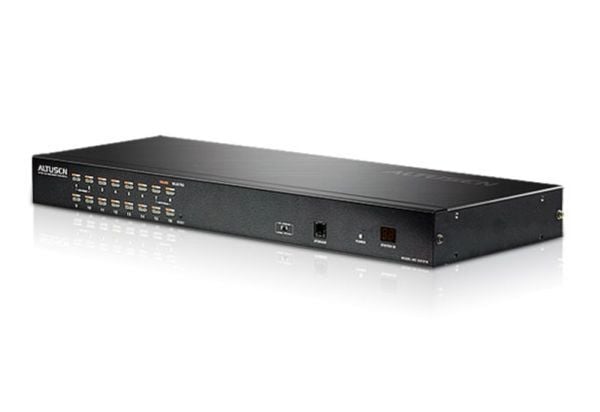 ATEN KH1516A, 1920 x 1200 pikseliä, WUXGA, Telineasennus, 6,1 W, 1U, Musta